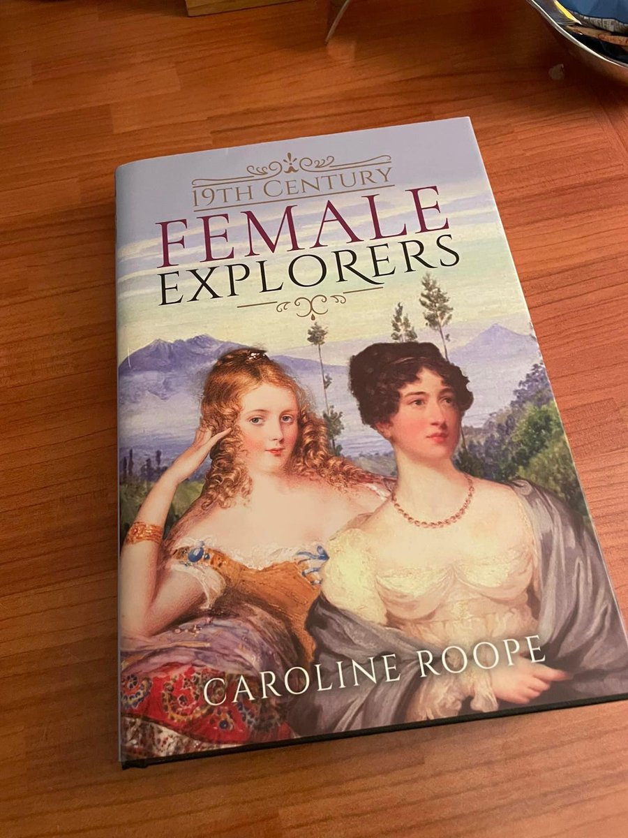 As its #WomensHistoryMonth2024 you should really check out one of my favourite history writer's newest book - @caroline_roope writing about 19th Centure female explorers. There is a taster here: pen-and-sword.co.uk/blog/womens-hi… Hoping to get her on @hack_history as soon as too 😉