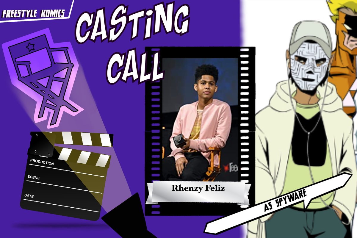 From hitting the ground running with his singing and acting skills, @rhenzyfeliz was elected to play the role of Spyware. Let us know what you think of this pick and if you have anyone in mind to fill the role too! #arts #indiecomics #indieartists #comic #hollywoodactor