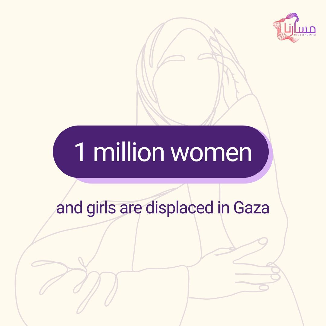 Imagine being forced to flee your home &amp; leave everything behind. While many left their homes searching for safety, the unfortunate reality is that there is no safe place in Gaza. 

1 million women and girls are now displaced in Gaza.

We need a ceasefire now! 📣 

#ceasefirenow