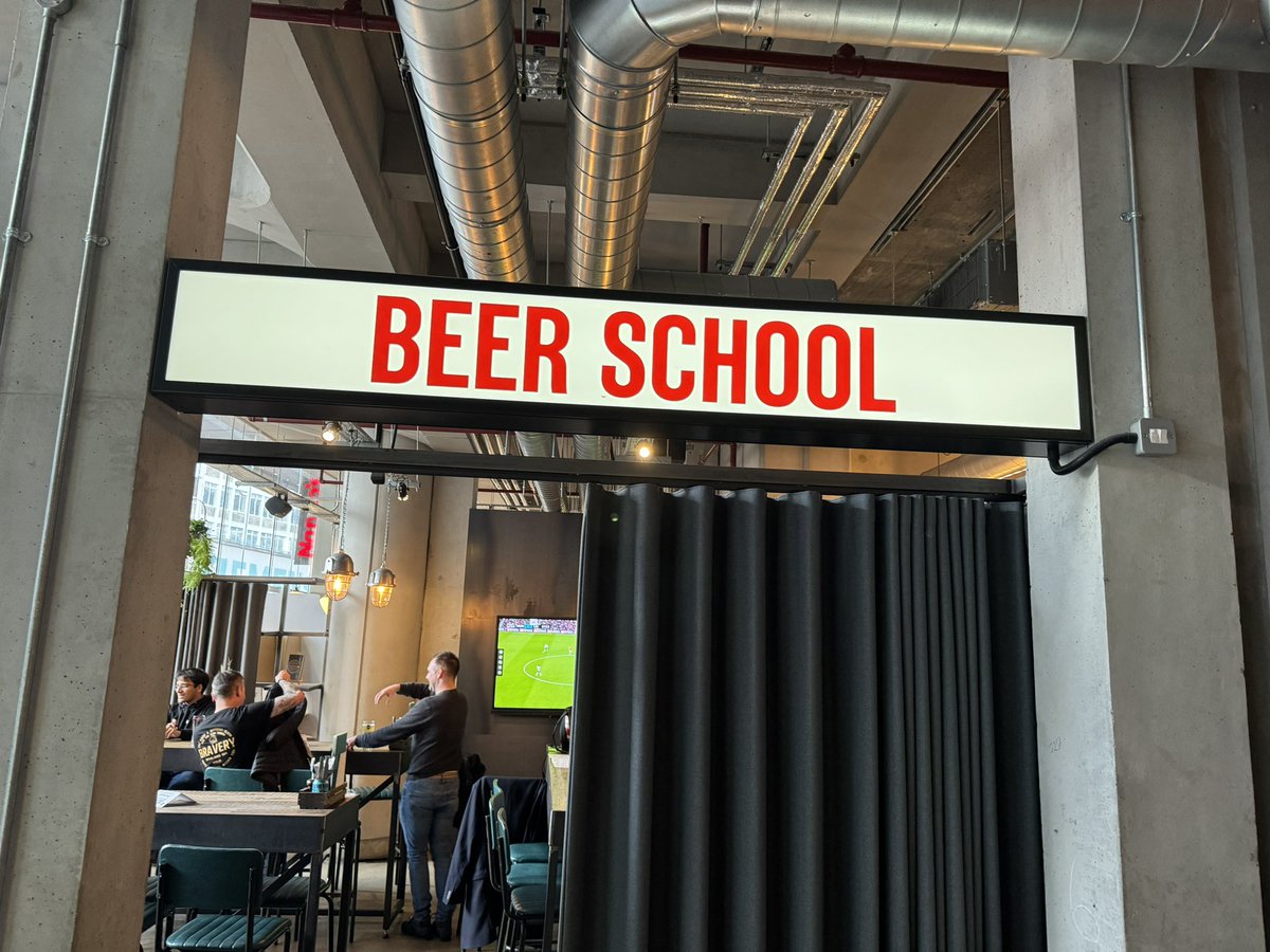 It’s on folks. As you walk into <a href="/BrewdogWaterloo/">BrewDog Waterloo</a> from the road entrance.

First door on your left.

Let’s get it loose.

🐋💙