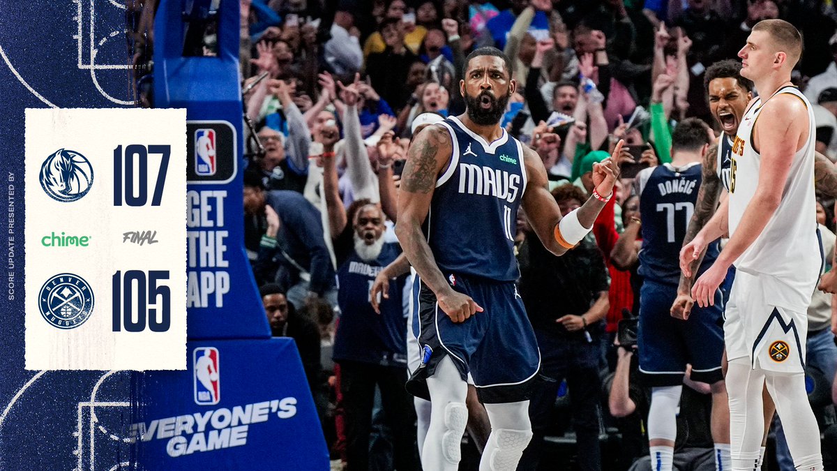 It ain't luck, it's Kyrie Irving ☘️ MAVS WIN!!!

<a href="/Chime/">Chime</a> // #MFFL