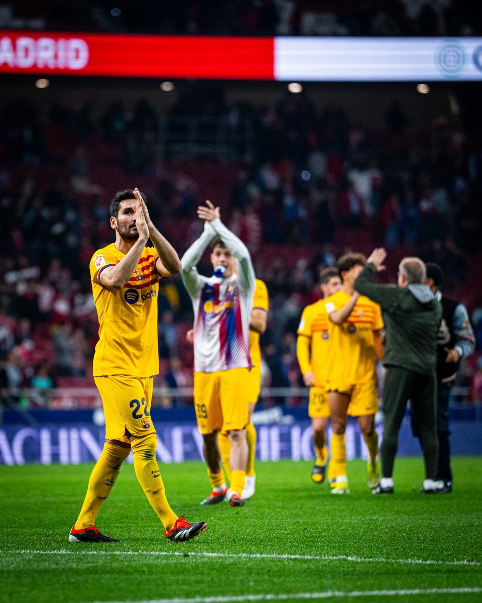 ¡Muchas gracias por venir a Madrid, culers! 👏💙❤️

Buen viaje de vuelta a casa 🙏