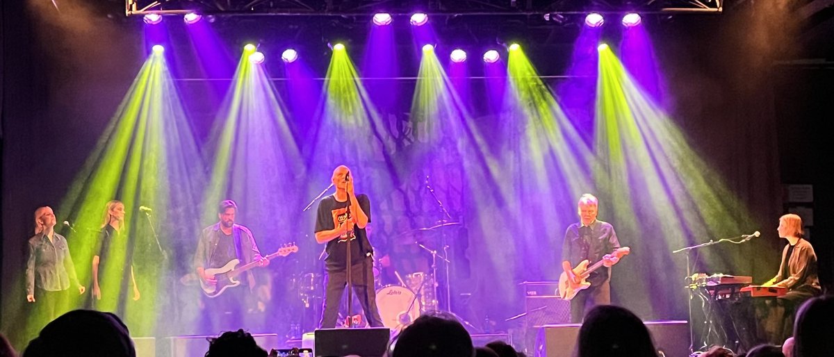 The always impressive, always entertaining ⁦@pgarrett⁩ &Alter Egos launching new album 💿 #TheTrueNorth at Factory Theatre. Great new songs and a couple of classic cuts by ⁦@midnightoilband