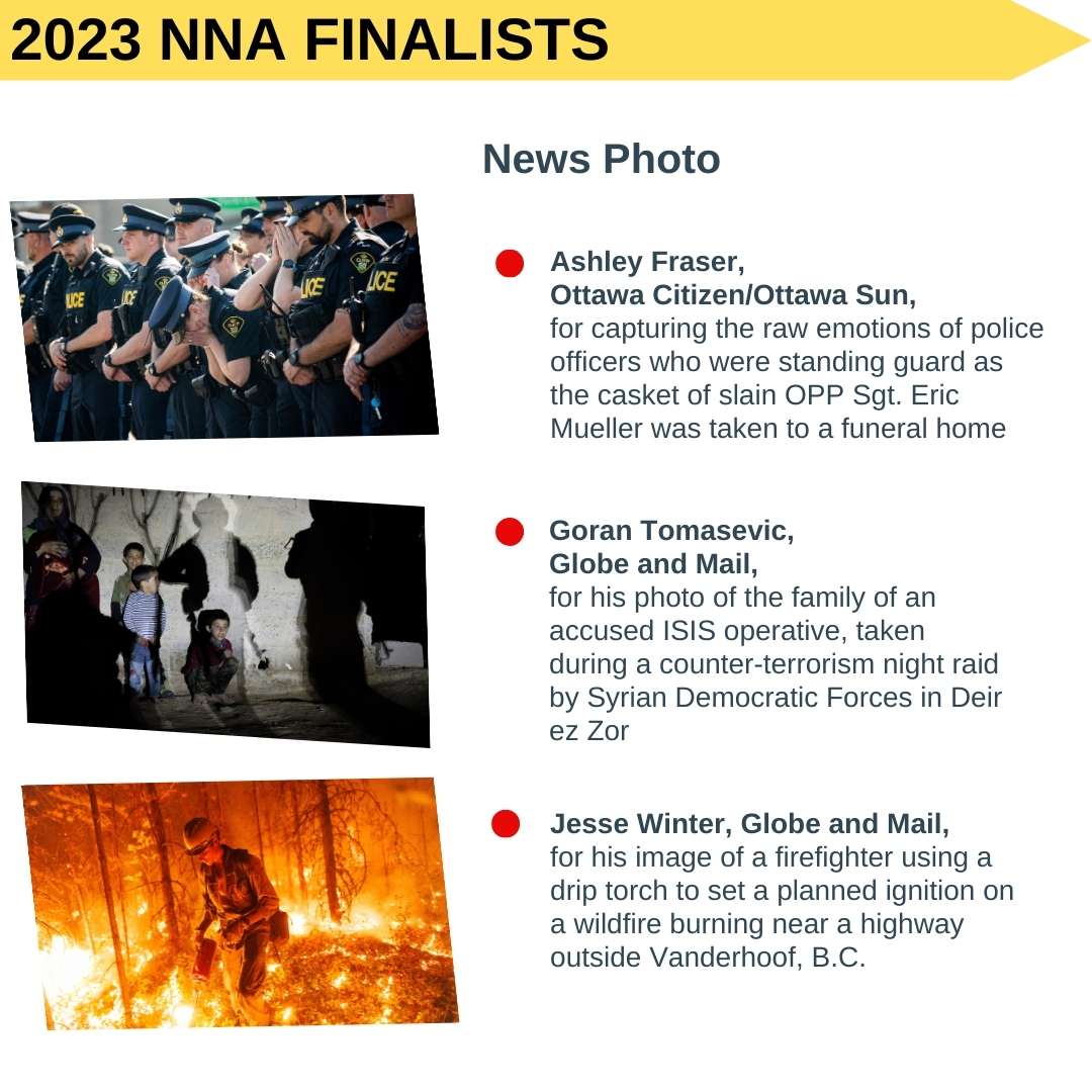 NNA/CCJ (@nna_ccj) on Twitter photo Congratulations <a href="/af_ottawa/">Ashley Fraser</a> <a href="/jwints/">Jesse Winter</a> Goran Tomasevic <a href="/globeandmail/">The Globe and Mail</a> <a href="/OttawaCitizen/">Ottawa Citizen</a> <a href="/ottawasuncom/">Ottawa Sun</a>
More details at nna-ccj.ca Congratulations <a href="/af_ottawa/">Ashley Fraser</a> <a href="/jwints/">Jesse Winter</a> Goran Tomasevic <a href="/globeandmail/">The Globe and Mail</a> <a href="/OttawaCitizen/">Ottawa Citizen</a> <a href="/ottawasuncom/">Ottawa Sun</a>
More details at nna-ccj.ca