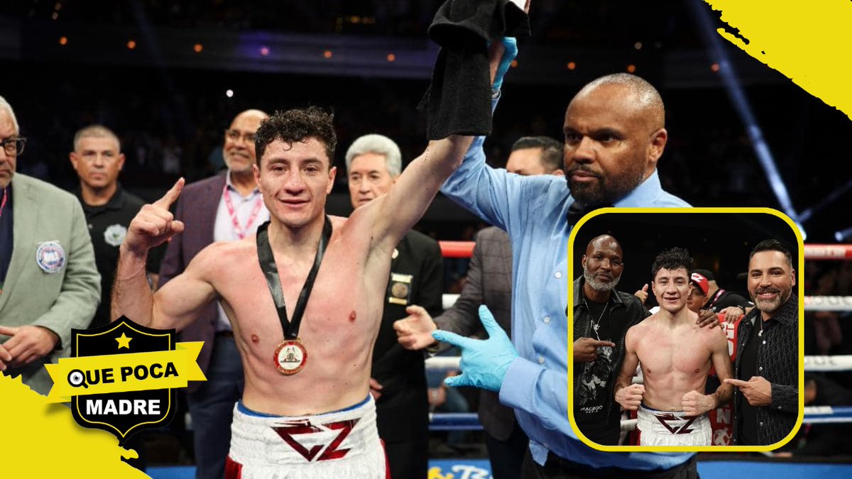 QuePocaMadreMex's tweet image. 🥳 👏 DESDE #SanMateoAtenco PARA EL MUNDO; ‼️LE DIO EN SU 10 DE MAYO 🥊‼️
William “Camarón” Zepeda, el Mexiquense que hizo historia, pues derrotó al #Británico #MaxiHughes, por la vía del TKO al ya no salir al quinto round. La tierra del calzado anda como pavor real, tras la