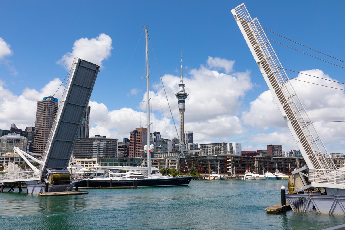 Heading to Wynyard Quarter? The Wynyard Crossing Bridge is temporarily closed to pedestrians.
We’re working hard to repair a core technical fault.
Alternative route around the Viaduct Harbour &amp; buses coming every 7 minutes; visit AT.govt.nz for the journey planner.