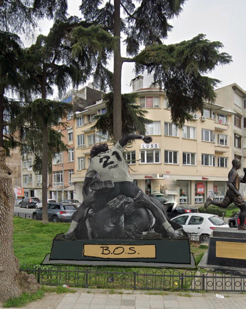 Osayi Samuel heykeli istiyoruz. <a href="/Fenerbahce/">Fenerbahçe SK</a>