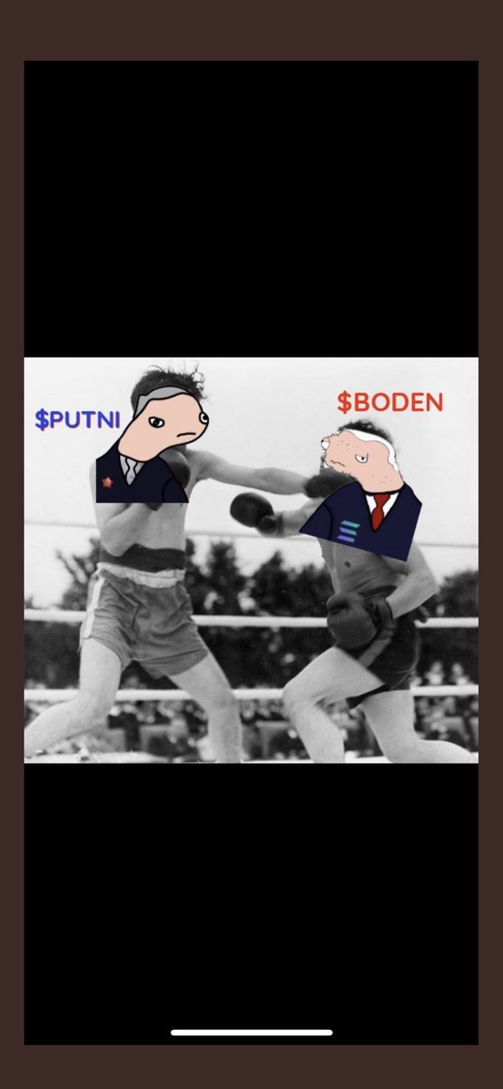 imarealshilla's tweet photo. We are the next 100x coin Boden don’t have shit on us! 
$putni buy now or cry later! https://t.co/Towws8B3OX