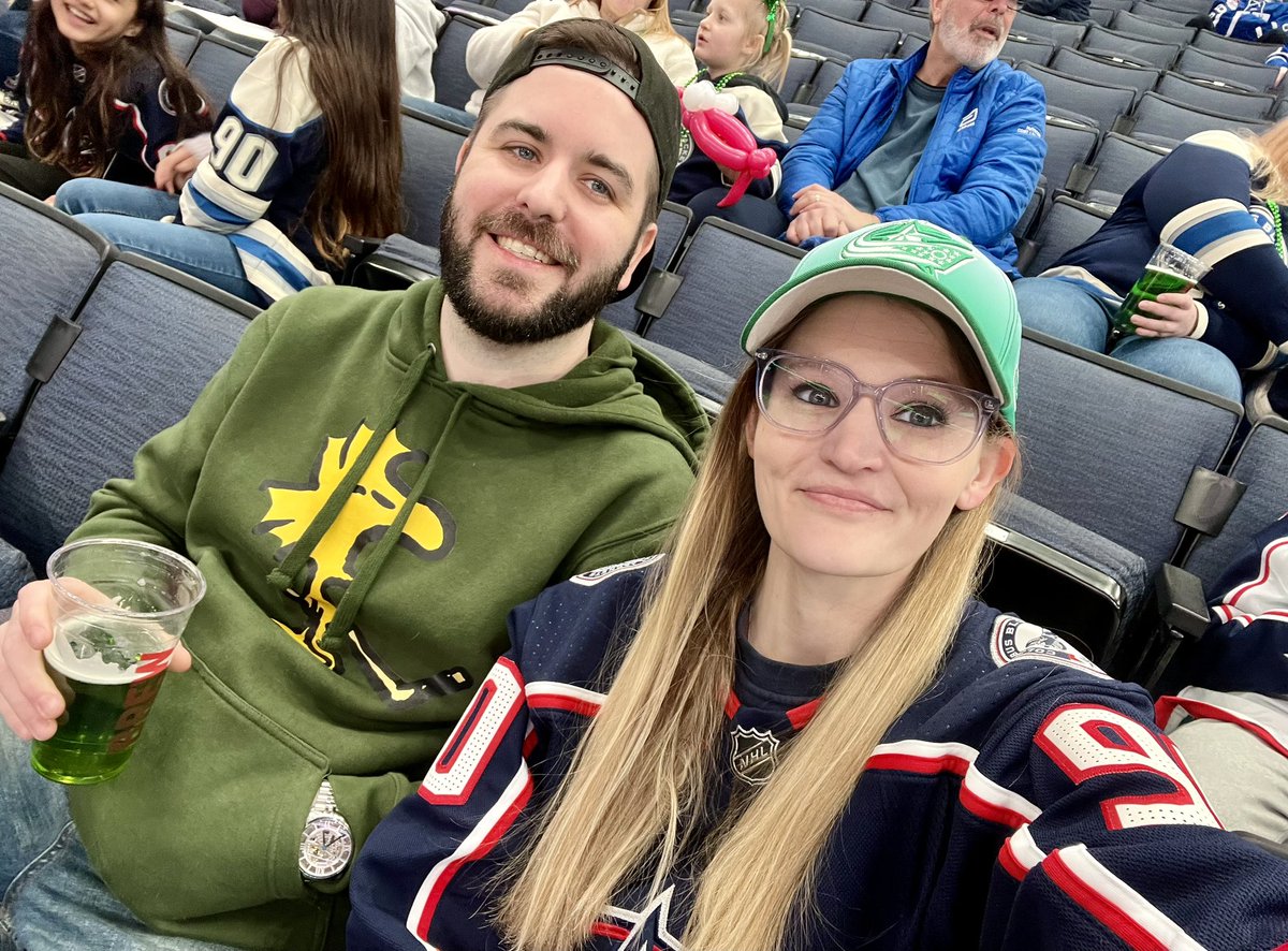 My lucky charm 🍀💚 #CBJ