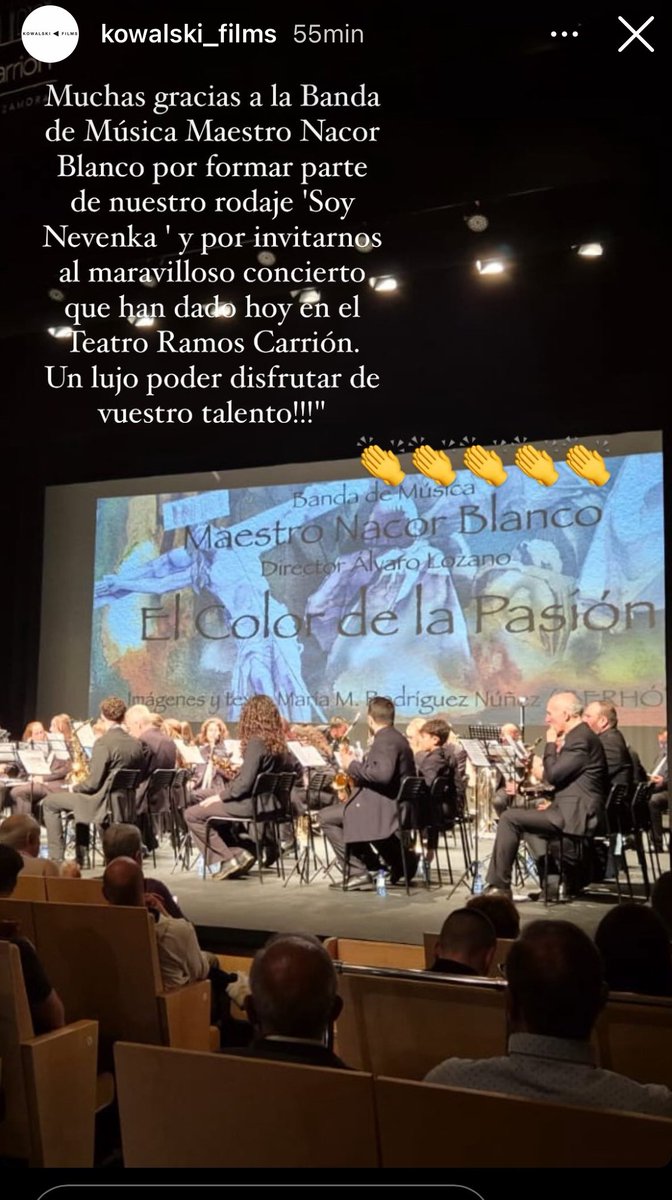 Es una maravilla todo lo que nos está pasando y lo que estamos viviendo…. Gracias a vosotros por la confianza y por la experiencia que nos habéis regalado 
#SoyNevenka