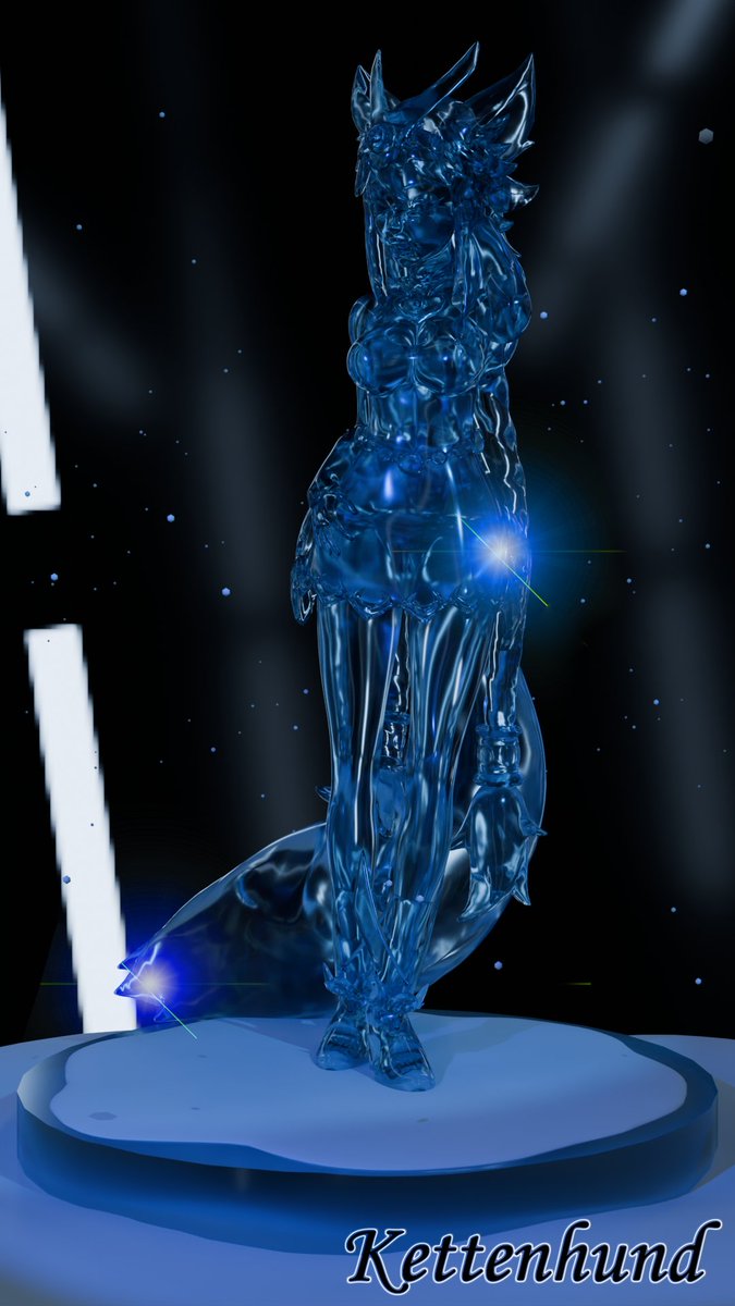 Anyone's ordered an life size Ice sculpture of Io? 👀

#Paladins
#Paladinsart
#IoTheShatteredGoddess
