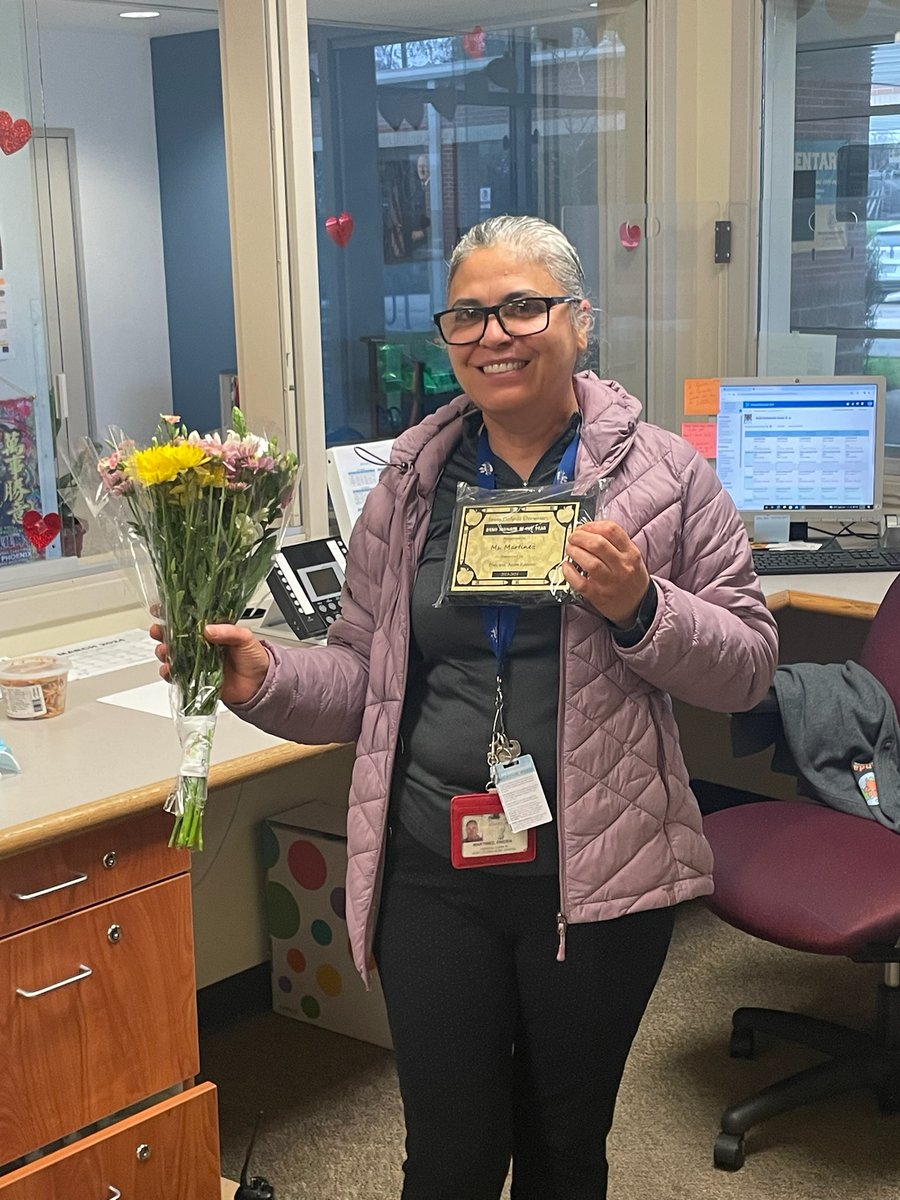 Congratulation to our 2023-2024 DeAnda Staff Member of the Year, Ms. Martinez!