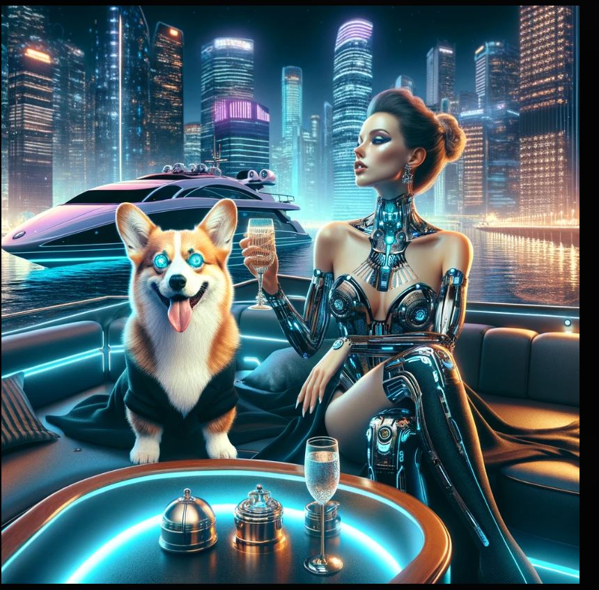 CyberCorgiEHT's tweet photo. Just buy and HODL, let the #Bullrun2024 make your dreams come true. #cybercorgi can bring you closer to this lifestyle

#microcap is the way to make life life-changing amount of money. Are you coming on board?

DexTools: https://t.co/r6dYyatcxa

#memecoin #Cryptos #Cryptocurency https://t.co/KVTx9I0H0R