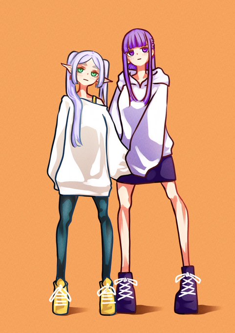 「私服 紫色の目」のTwitter画像/イラスト(新着)