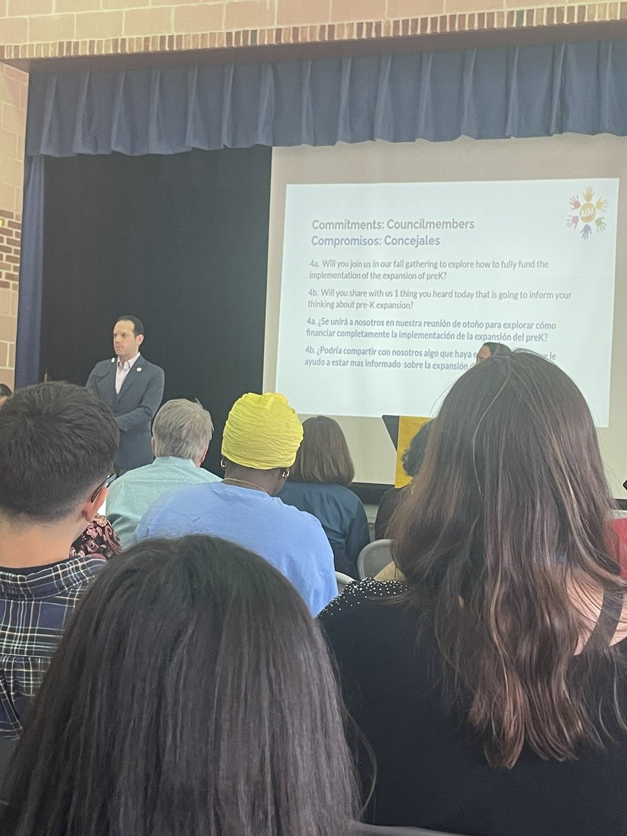 It was a great day for the Universal PreK Action! Parents shared barriers to access PreK & potential solutions during listening sessions & commitments were made. ⭐️ @AIMforPower @WWESPrincipal1 @CSconnect_MCPS