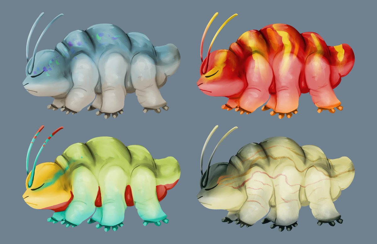 DesignsDeity's tweet photo. BEHOLD! My son! His name is Chumby. (Body horror tw on last image)

#creaturedesign #originalart #originalcharacter https://t.co/nzLeu2e2zl