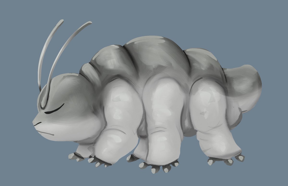 DesignsDeity's tweet photo. BEHOLD! My son! His name is Chumby. (Body horror tw on last image)

#creaturedesign #originalart #originalcharacter https://t.co/nzLeu2e2zl