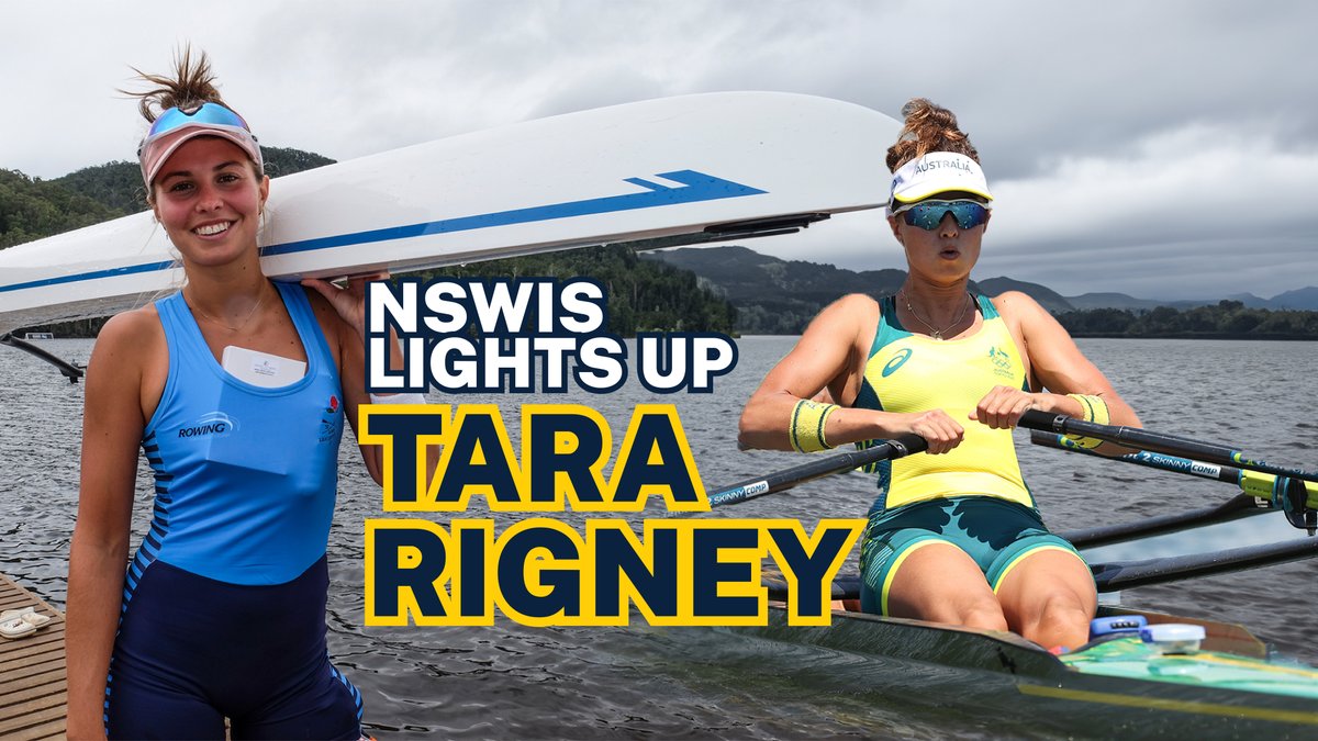 'I think the reason why I love rowing is because it's because you train three times a day every day... but I like that you kind of get three chances to be the best version of yourself.' - Tara Rigney OLY Watch the full series 👉 bit.ly/4bb3vMP #NSWISLightsUp