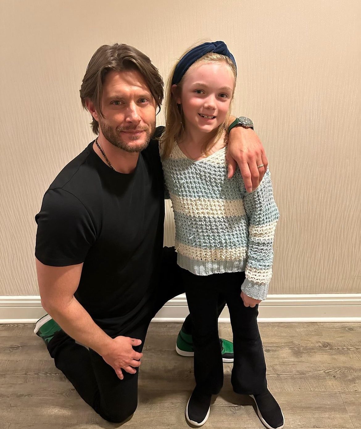 Jensen Ackles And Daughter