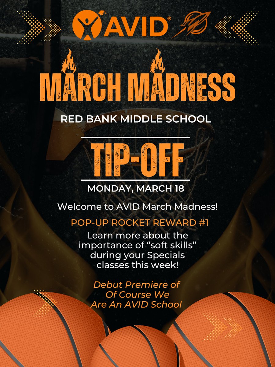 Cheryl Cuddihy (@cherylcuddihy) on Twitter photo Just as the #NCAA #MarchMadness unifies college basketball fans & communities around the country, <a href="/RBMSAVID/">RBMS AVID</a>'s Annual #MarchMadness unifies our school community while promoting #CollegeAndCareerAwareness for our students! Let the games begin #Rockets! <a href="/rbmsROCKETS/">Red Bank Middle</a> <a href="/DreamBigRB/">Luigi Laugelli</a> Just as the #NCAA #MarchMadness unifies college basketball fans & communities around the country, <a href="/RBMSAVID/">RBMS AVID</a>'s Annual #MarchMadness unifies our school community while promoting #CollegeAndCareerAwareness for our students! Let the games begin #Rockets! <a href="/rbmsROCKETS/">Red Bank Middle</a> <a href="/DreamBigRB/">Luigi Laugelli</a>