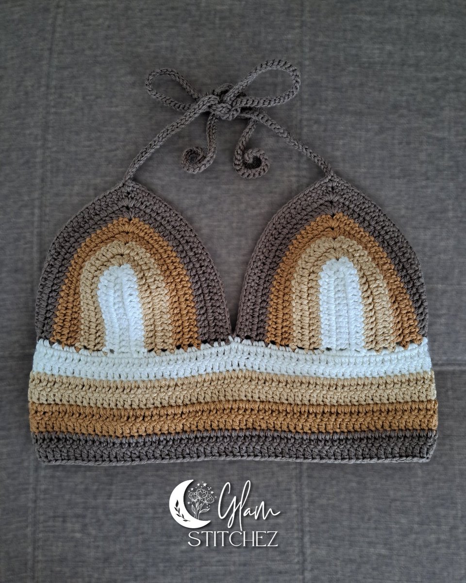 GlamStitchez's tweet photo. Mocha too 🤎🍂
#crochet #crochettop #tejido https://t.co/xAyBNRuBia
