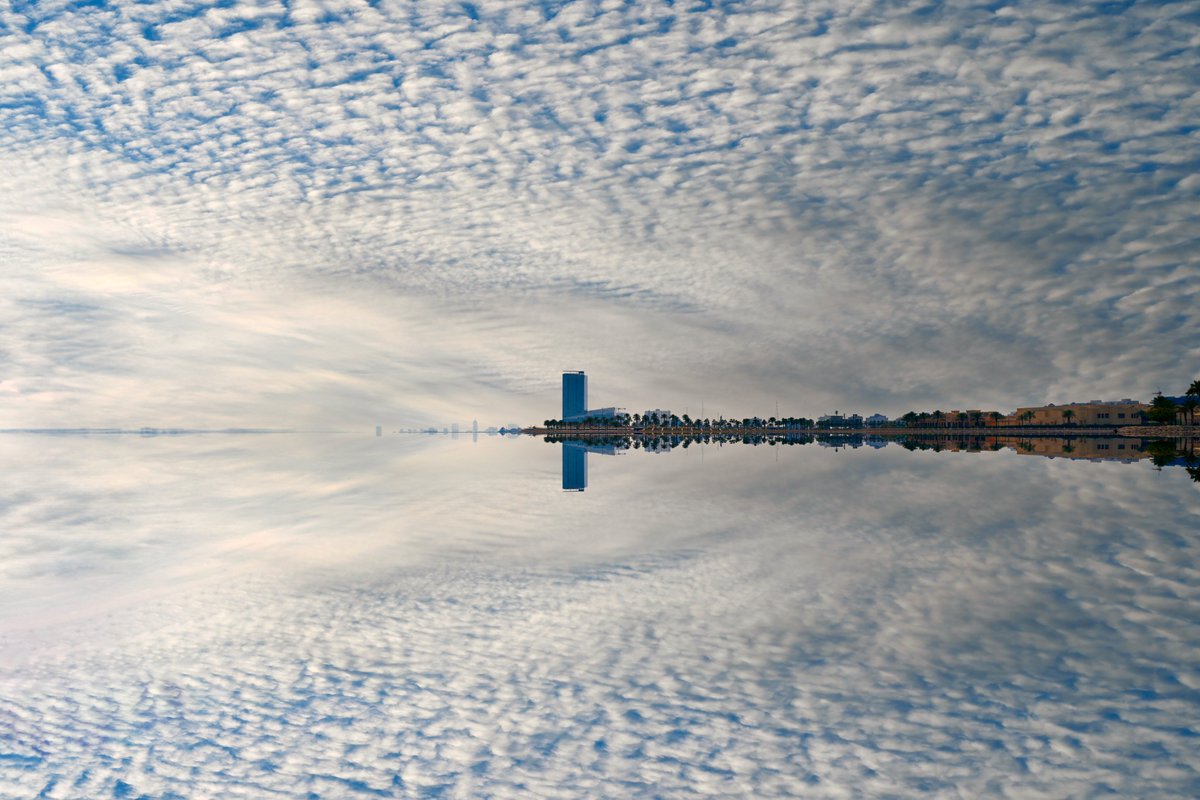 #alkhobar #KSA #REFLECTION #clouds #sky #architecture #tower #ajdanwalk #Ajdan #dammam #gulf