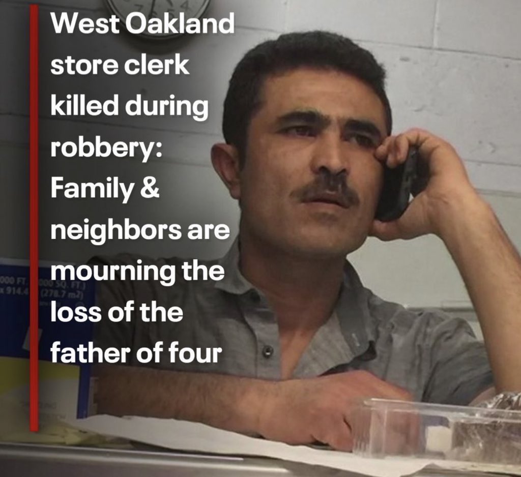 RIP Maged Alazzani, a beloved West Oakland father gunned down by a 13-year-old who was empowered by the lawlessness and lack of consequences in the city of Oakland 😔🙏🕊️