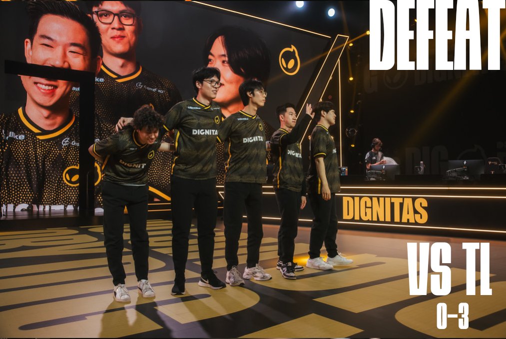 A rough end to the Spring Split, GGs to @TeamLiquidLoL for a great performance today The boys will work hard and be back for Summer Thank you to the fans for your support! #DIGWIN