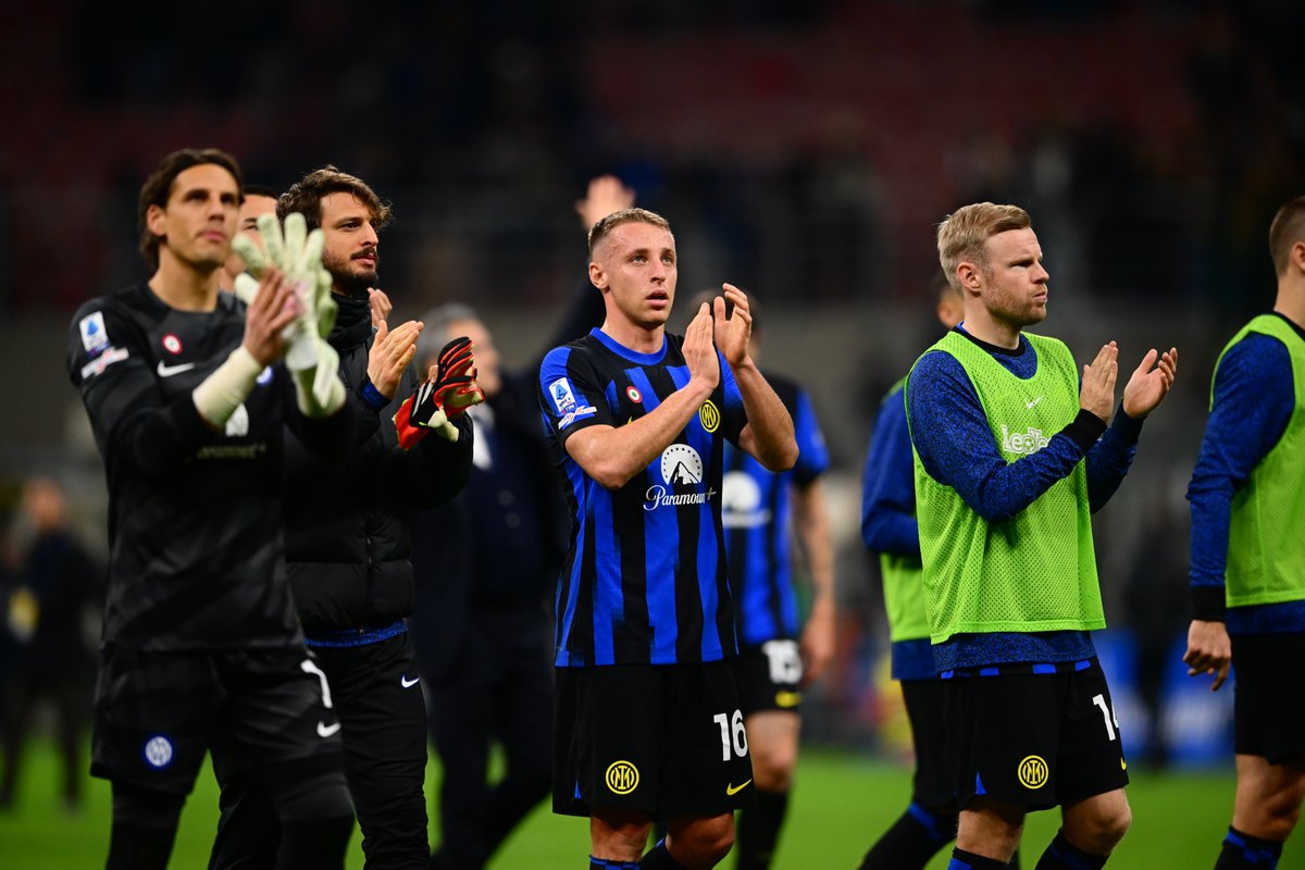 Grazie #InterFans 👏🖤💙
Ci vediamo a #InterEmpoli 🏟️

#ForzaInter