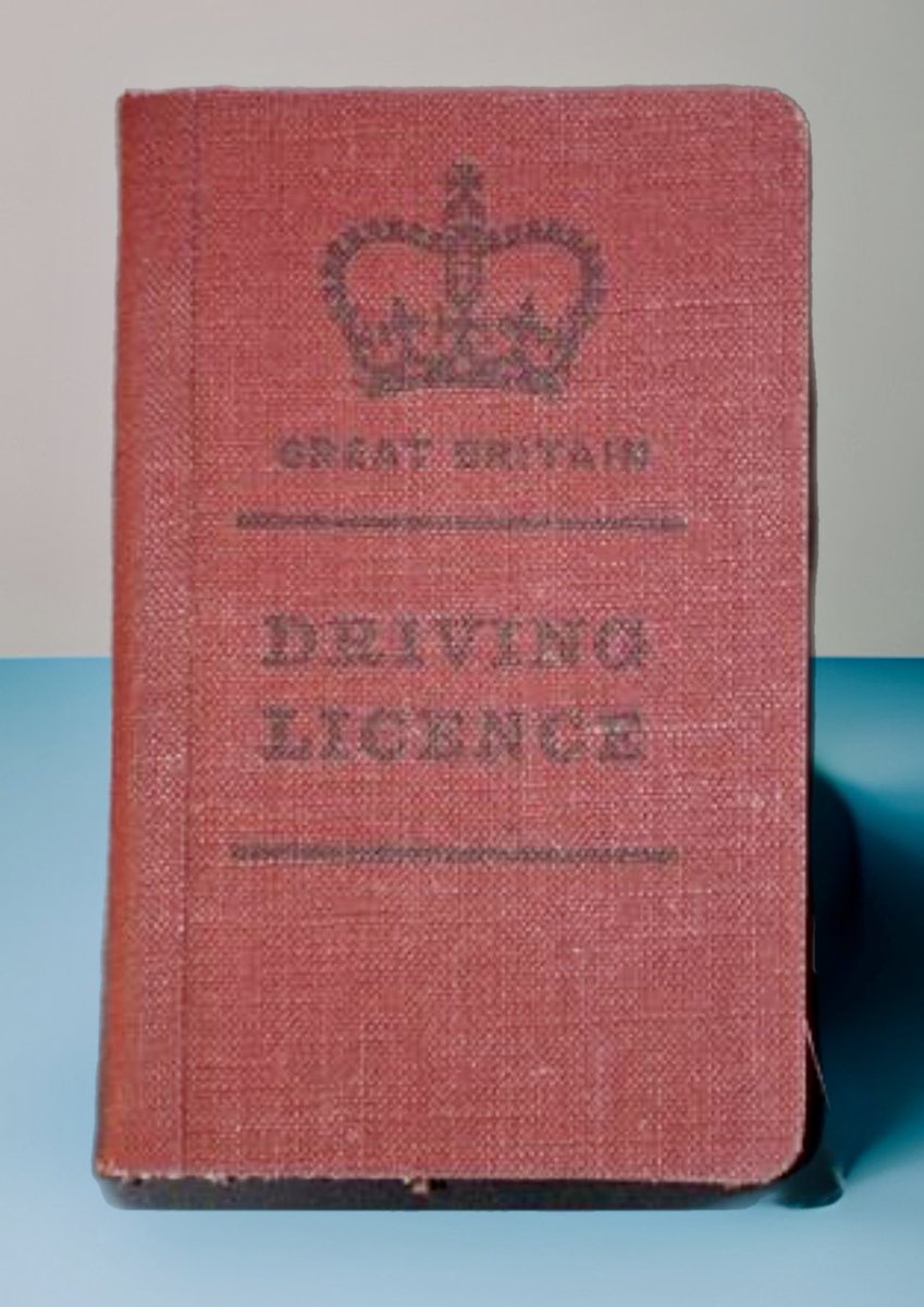 Do you remember the old style driving licence? Did you keep it?