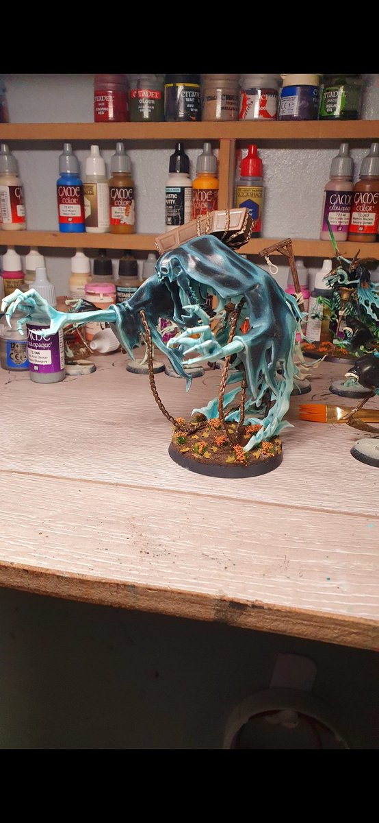 Ben__halford's tweet photo. Chainghasts
Briar Queen and thorns
Lord Executioner x2
Dreadblade Harrow x2
Kurdoss Valetian 
Lady Olynder
16 Myrmourn Banshees
Reikenor the Grimhailer https://t.co/v9GhkqTCzz