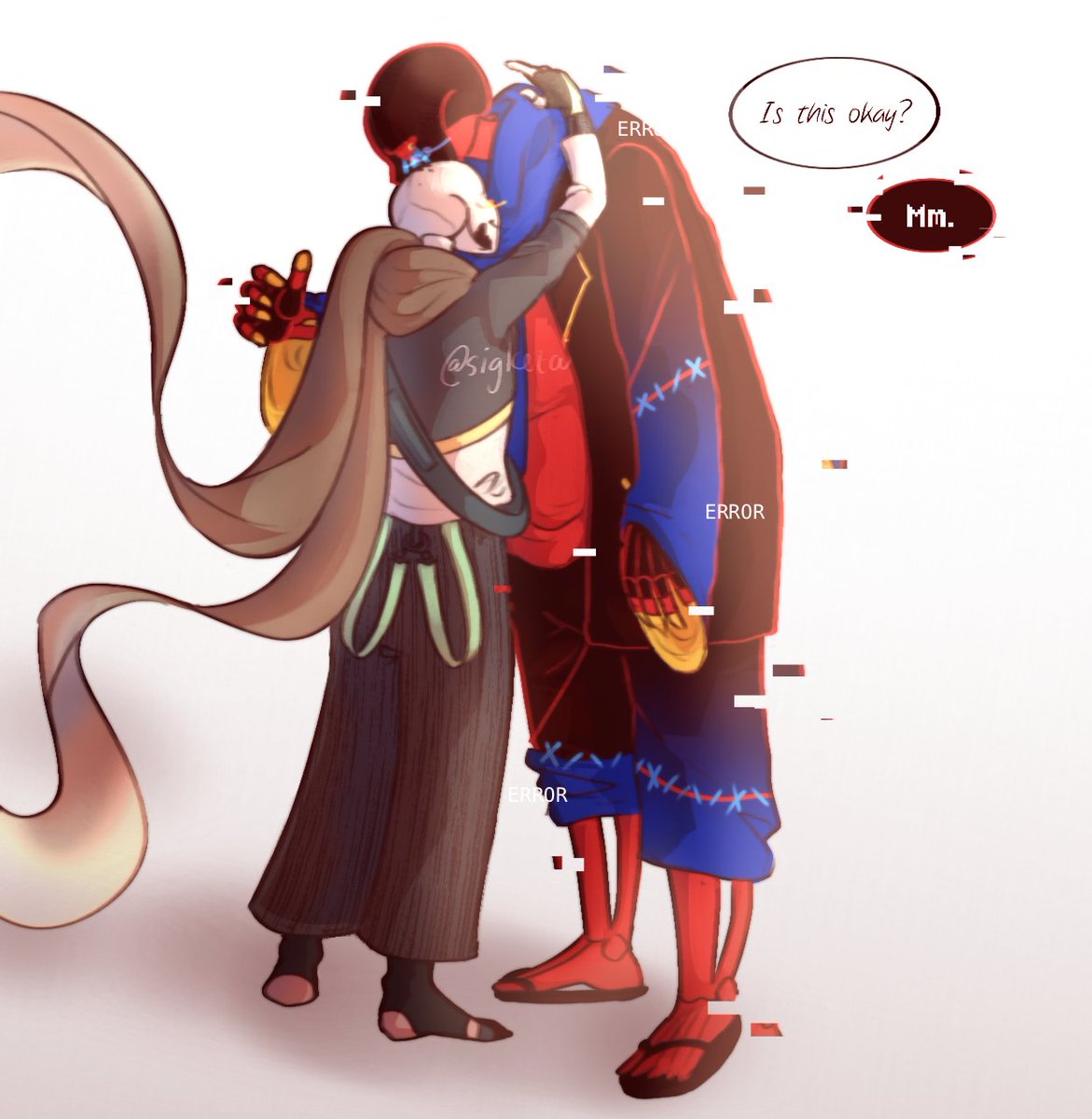inksposting's tweet photo. queerplatonic #errorink where
error wanted a hug ☹️ https://t.co/bSQngmYM05