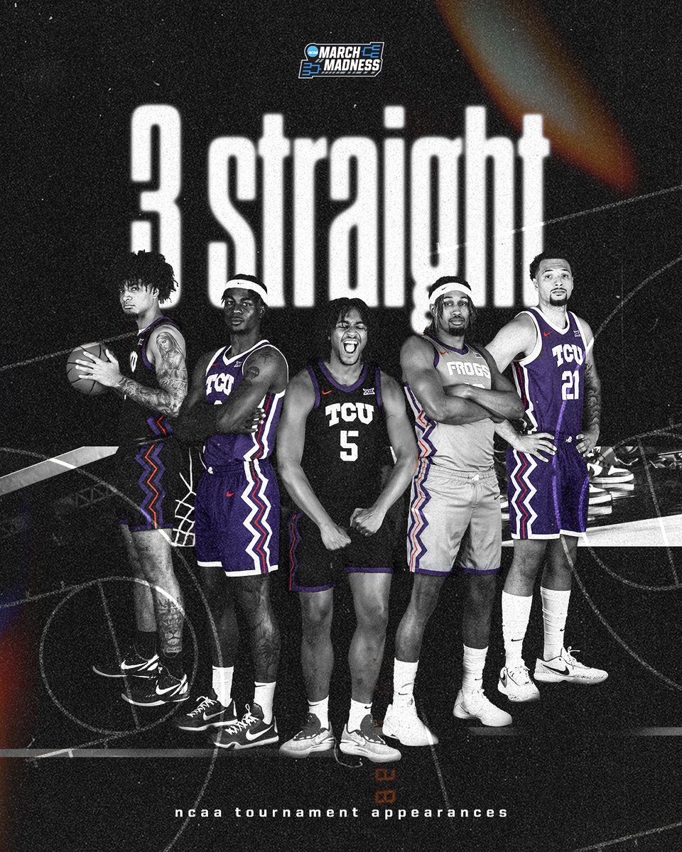 Dancing three-straight years for the first time in program history! 🕺

#GoFrogs 😈