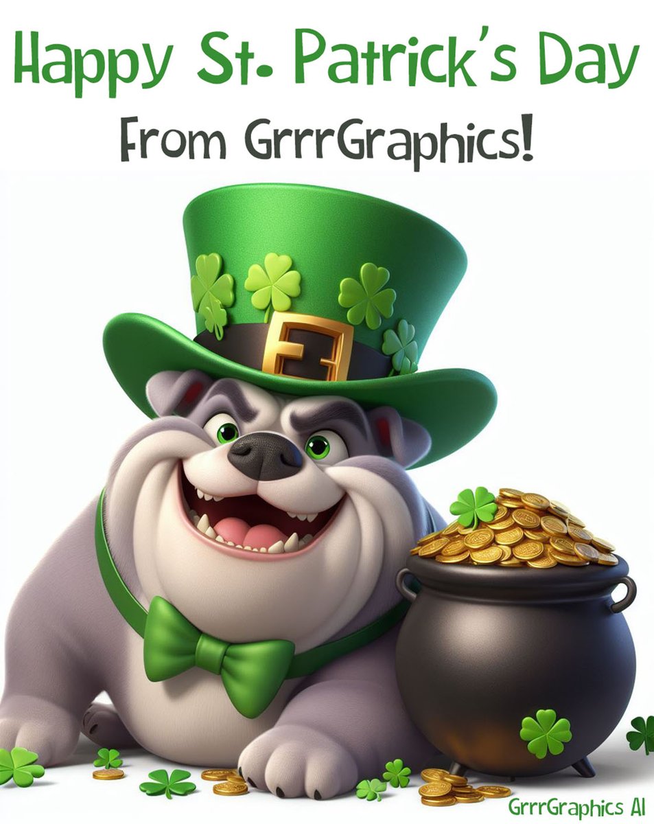 How are you celebrating  Saint Patrick's Day? Green beer, parades or wearing o'the green? How about Saving o' the Green! Today only you can save 33% off everything in the GRRRShop!  Don't miss out use our promo code lucky and order yourself a special something! Link below in…