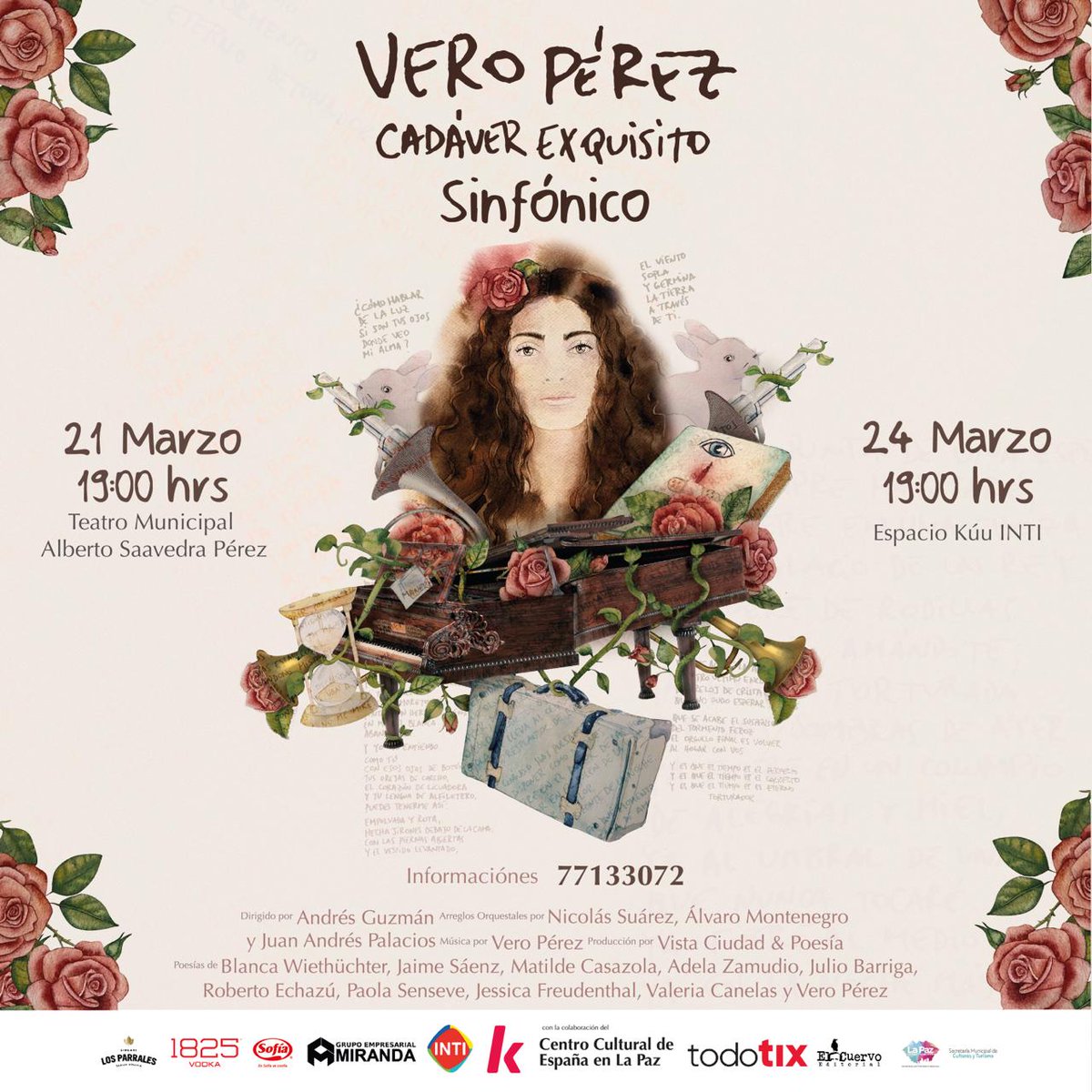 Un beso a tod@s l@s que no entendieron absolutamente nada de lo que dije. Les resumo : El estado no tiene por qué ocuparse de dar bonos al artista sino en facilitar leyes que promuevan apoyo empresarial con reducción impositiva para crear una industria cultural que genere dinero