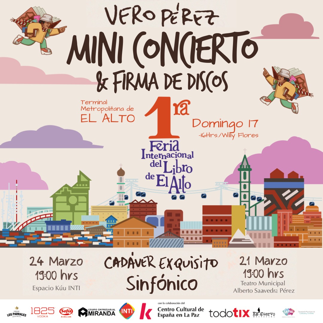 Nos vemos para cerrar la FIL de El Alto!!!!!