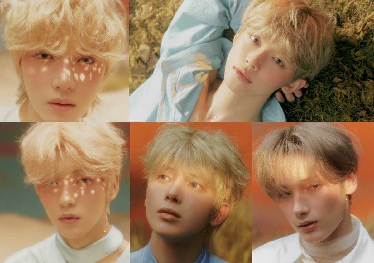 #TXT look beautiful in new concept pics for their hugely awaited upcoming album, out April 1! 👏📸✨💫🌟🆕💿💥4⃣/1⃣🔥👑👑👑👑👑💛💙🫶

LIGHT CONCEPT PHOTO & CLIP 
#TXT_LIGHT BLOND TXT
#TOMORROW_X_TOGETHER 
@TXT_members