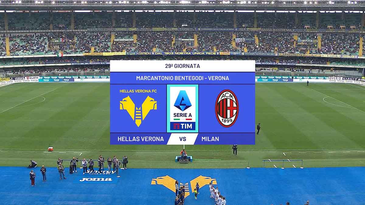 Verona vs AC Milan