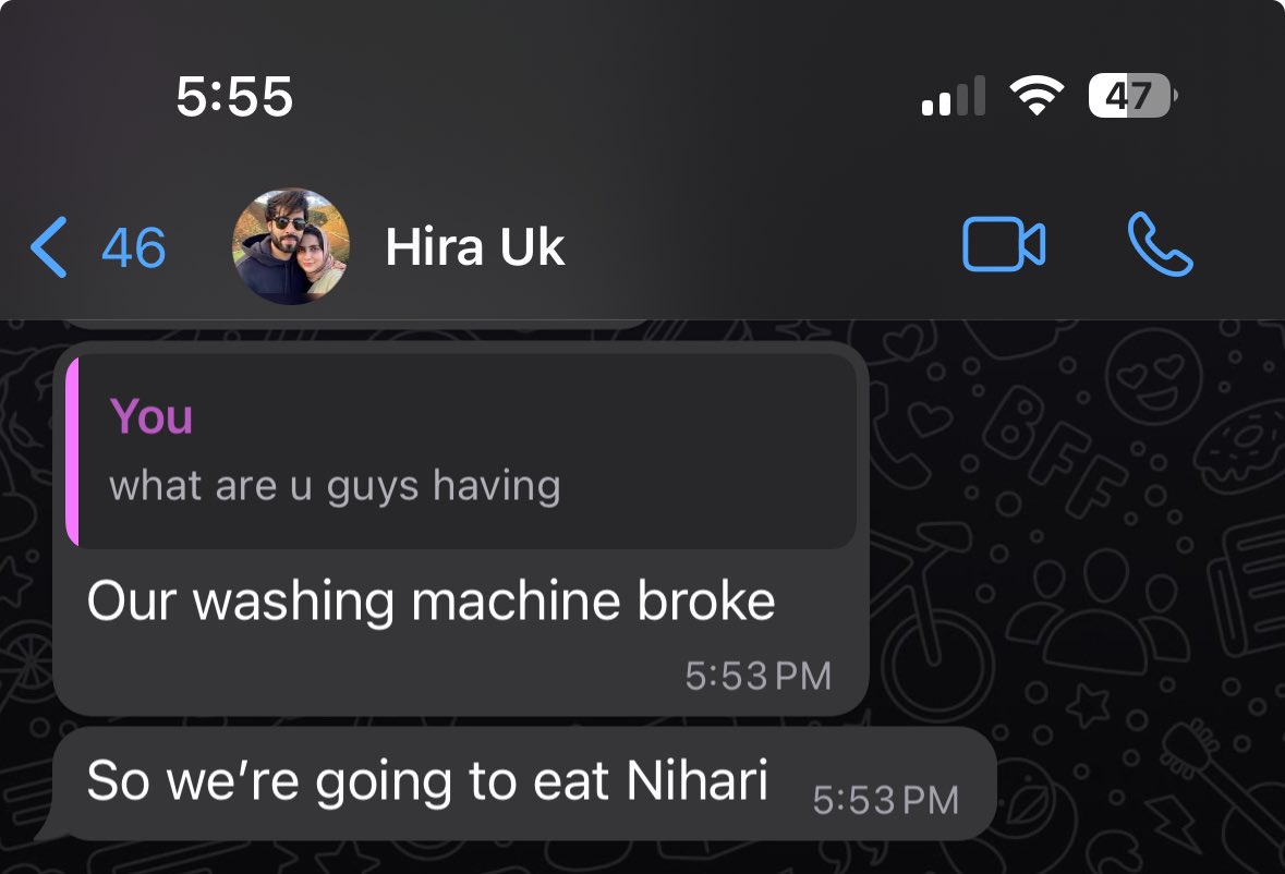 If this is married life then it doesn’t sound too bad