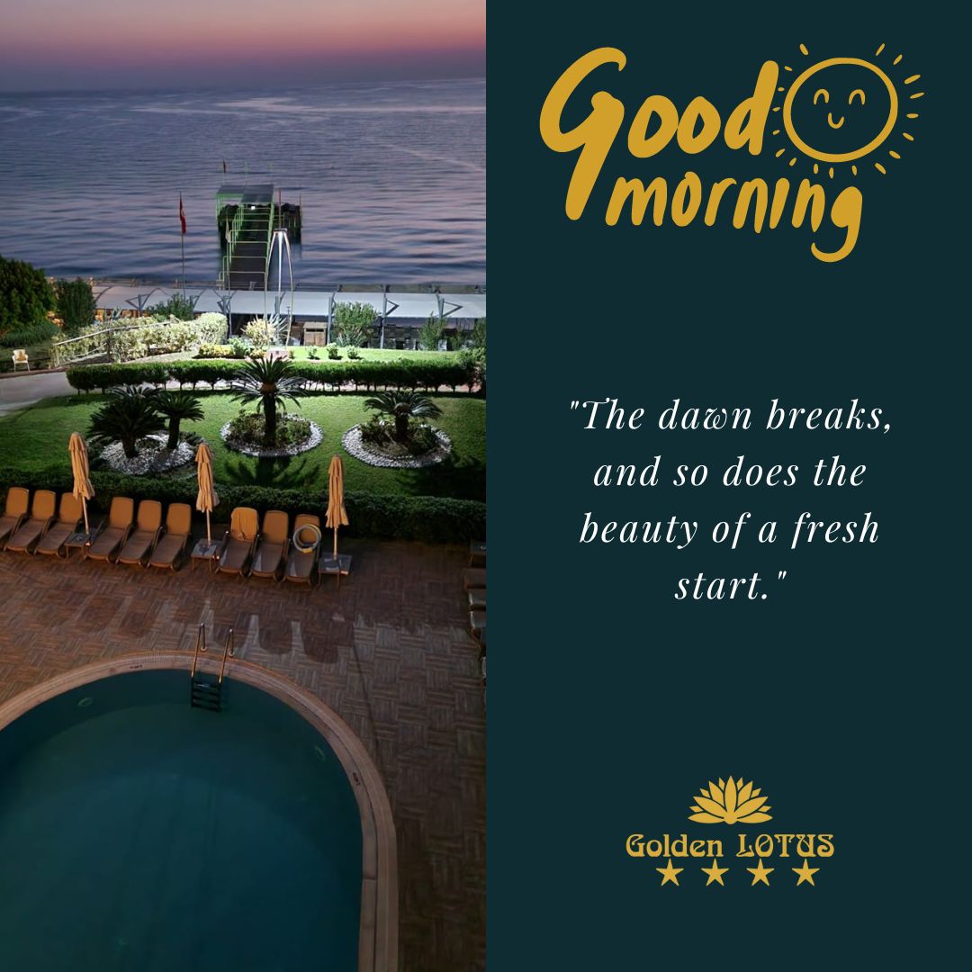 Each sunrise at Golden Lotus Hotel paints the sky with a masterpiece of colors, a daily spectacle of natural wonder.

#goldenlotushotel #goldenlotuskemer #goldenlotus #visitkemer #GoldenLotusSunrise