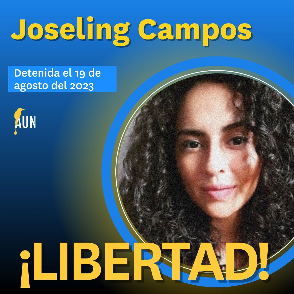 AUNNicaragua's tweet photo. 🚨 #SOSNicaragua Cada retweet es un grito por la libertad. Exijamos juntos la liberación de los presos políticos en Nicaragua. https://t.co/Q5Xu5wAQ7U