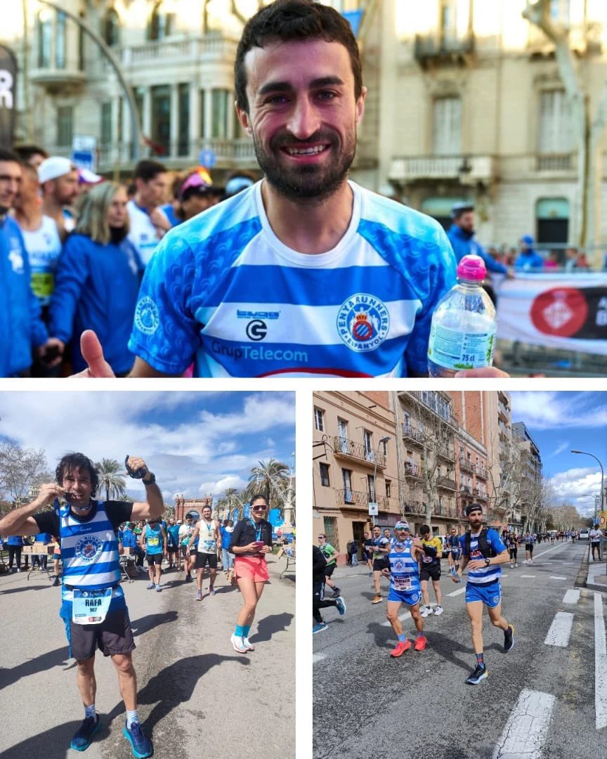 Joan Sotos, el Custodio , el Rafa , el Pedro Delgado, el PabloC, el Pablo i l' Ensenyat <a href="/xavierensenyat/">Xavier Ensenyat</a> ! 🏃‍♂️🏃‍♂️🏃‍♂️
Donar les gràcies a t@ts els que vau passar per la carpa i a aquells que vau donar ànims i Km’s als nostres maratonians fent acompanyament quan més hi necessitaven! 🥹