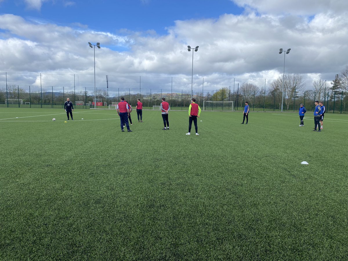 Contact Day 5 on the FAW C Certificate at Colliers Park, Wrexham. Last one before assessment day! ⚽️🏴󠁧󠁢󠁷󠁬󠁳󠁿📚