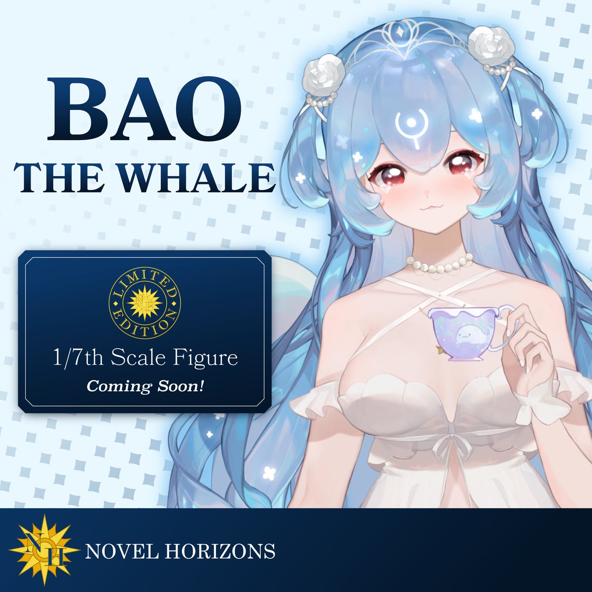 NovelHorizons's tweet image. BAOble buddies beware! 
A new drop is coming soon featuring @baovtuber ! 

Will there be a dent? Will it sing about Suika?
Who knows!

#anime #scalefigure #novelhorizons