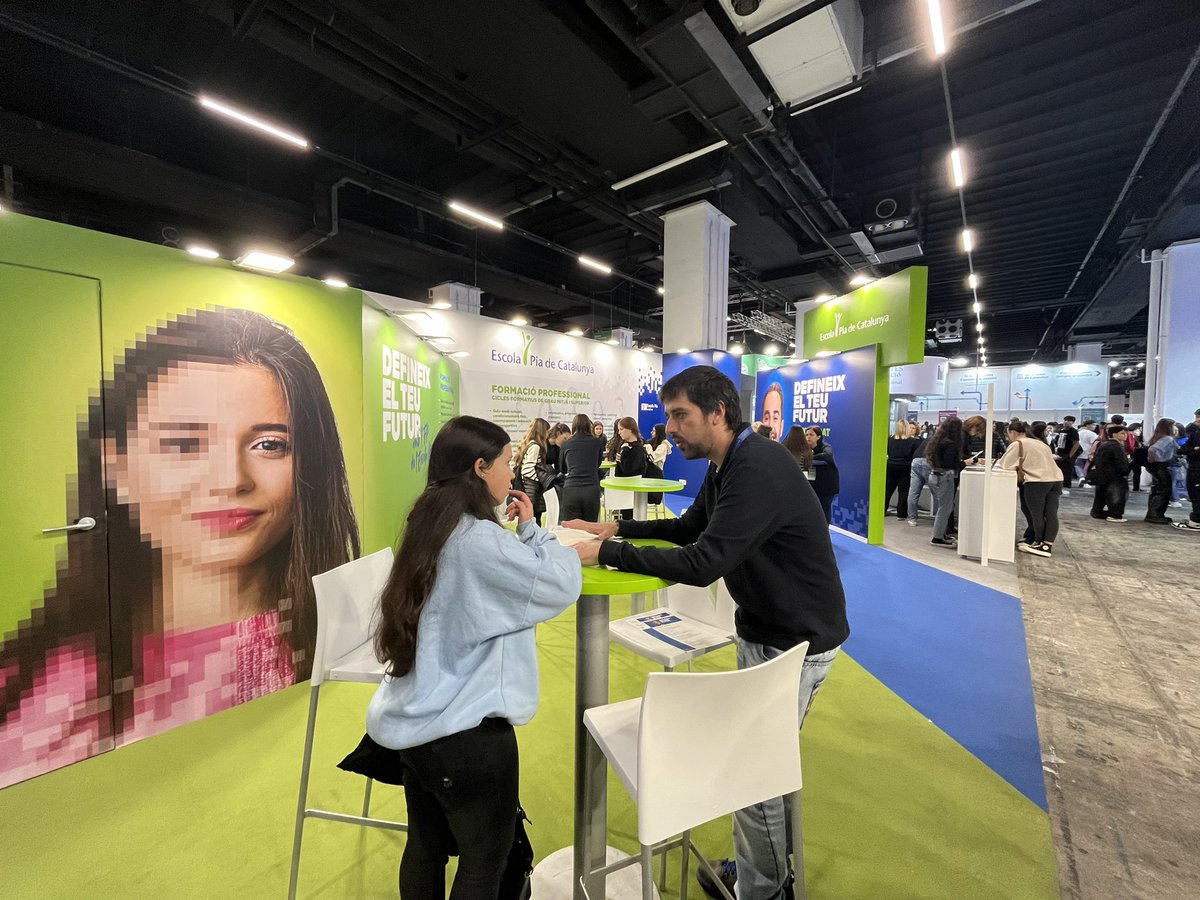 Moltes gràcies per visitar-nos al <a href="/saloensenyament/">Saló Ensenyament</a>! Ha estat un plaer orientar-vos i acompanyar-vos! #orientacio #acompanyament #qualitat #escolapia