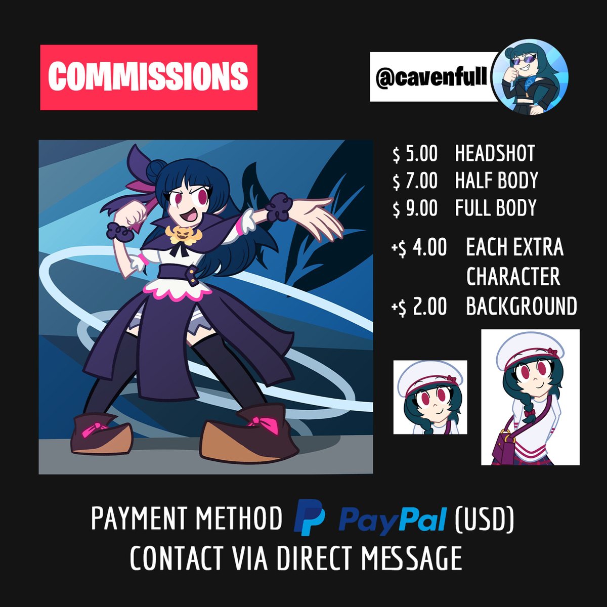 Cavenfull | COMMISSIONS OPEN tweet media