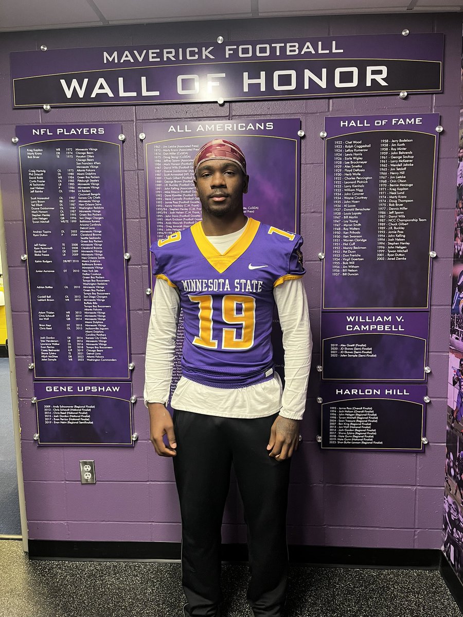 lamontwashingt9's tweet photo. Very blessed to come on a visit thank you Minnesota State! @CoachJackson32 https://t.co/2j96diRlry