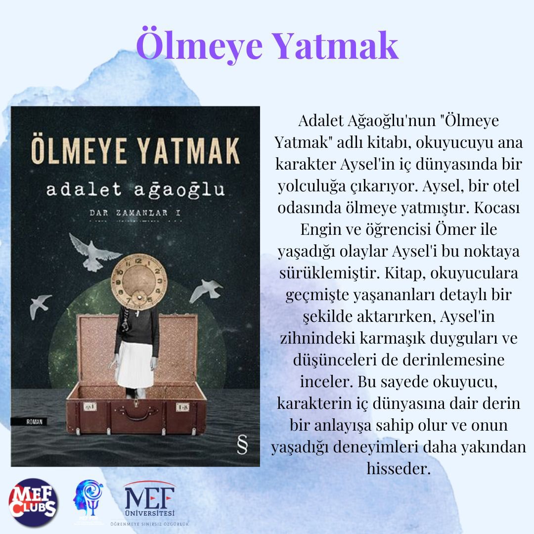 pdrmef's tweet photo. MEF PDR’ den bu hafta öneriler🌞🧡 https://t.co/QJwcKlZSzP