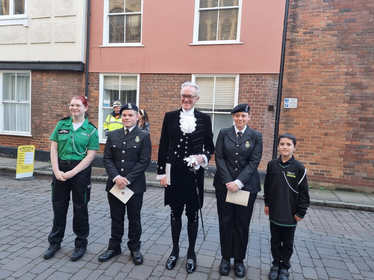 SJASuffolkyouth (@sjasuffolkyouth) on Twitter photo While <a href="/SJAsuffolkCOTY/">SJASuffolkCOTY</a> has been away at the National COTY competition, Pippa (Deputy DCOTY) and Austin (DBOTY) have been representing <a href="/SJASuffolk/">St John Ambulance Suffolk</a> youth at the Suffolk High Sheriff, justice service at the cathedral
<a href="/MarkPNewAnglia/">Mark Pendlington DL</a> While <a href="/SJAsuffolkCOTY/">SJASuffolkCOTY</a> has been away at the National COTY competition, Pippa (Deputy DCOTY) and Austin (DBOTY) have been representing <a href="/SJASuffolk/">St John Ambulance Suffolk</a> youth at the Suffolk High Sheriff, justice service at the cathedral
<a href="/MarkPNewAnglia/">Mark Pendlington DL</a>