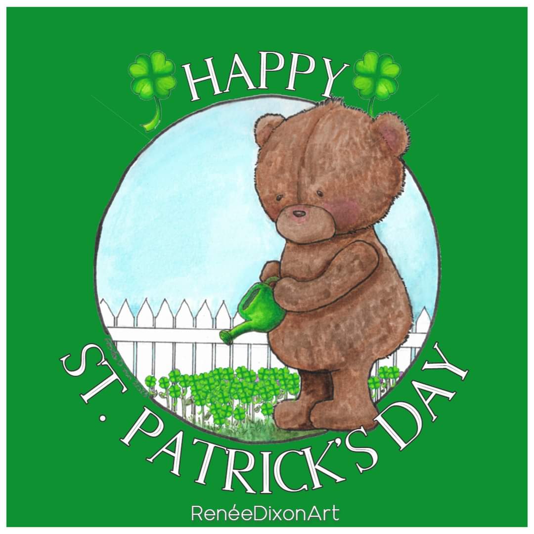 Happy St. Patrick's Day 

#MyArtWork #Art #Artist #Spring #StPatricksDay #SaintPatricksDay #StPatrick #SaintPatrick #Green #RenéeDixonArt #LowVision #LowVisionArtist #VisuallyImpaired